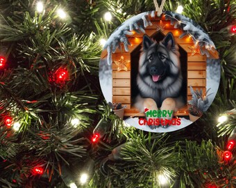 Shiloh Shepherd Christmas Ornament, Shiloh Ornaments, Dog Ornaments, Dog Lovers Gift