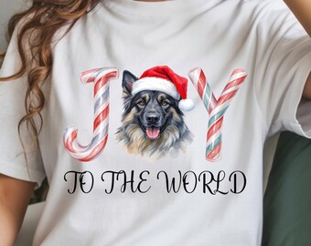 Shiloh Shepherd Christmas Unisex TShirt, Shiloh Shepherd Apparel, Christmas Shirts,