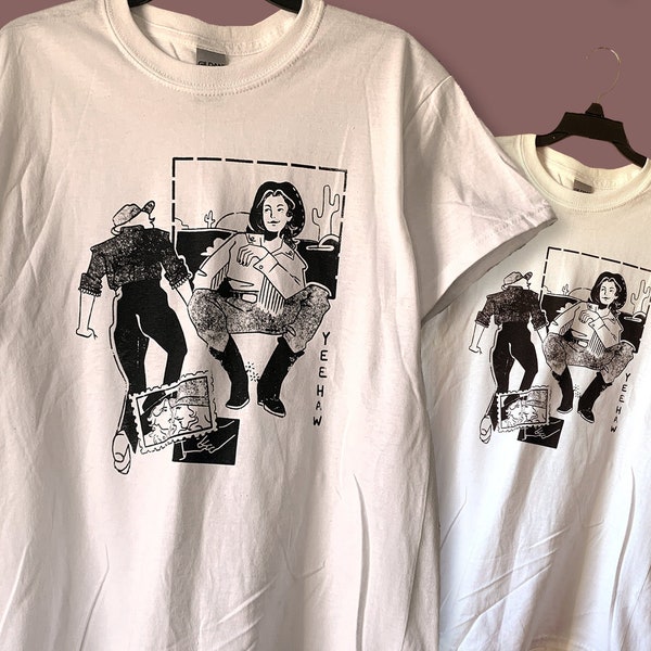 COWGIRL PALS Screen-printed Shirt
