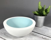 White plaster jewelry holder. Decorative tray. Small present. Housewarming gift. Plaster bowl for small accessories. Candle holder. Handmade
