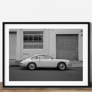 Porsche 911-912 Car Poster Art Print • Rear View Prints