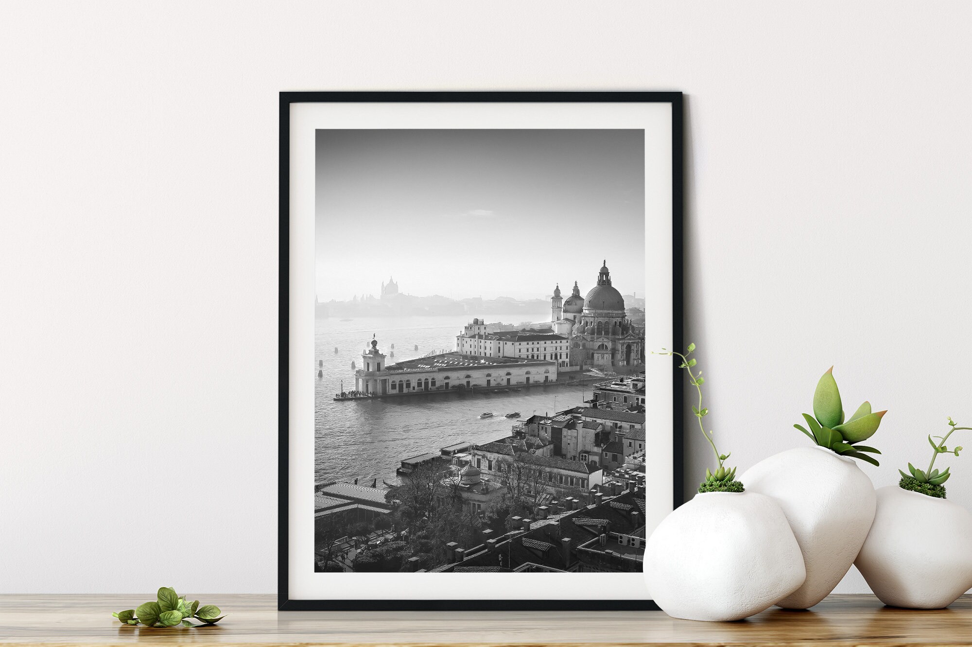 Venice in Italy Black &amp; White Travel Photography. Printable | Etsy