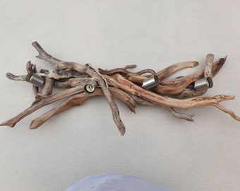 Ceiling light with 4 spots in Driftwood "SPOOTY 4"