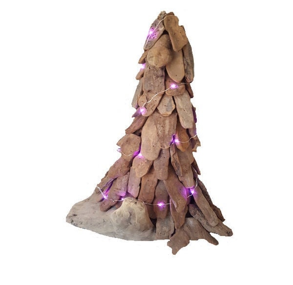Sapin de Noël en Bois Flotté