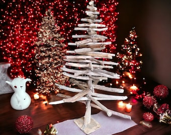 Sapin de Noël en bois flotté 100/125/150 cm