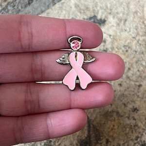 Breast Cancer Awareness Ribbon Angel