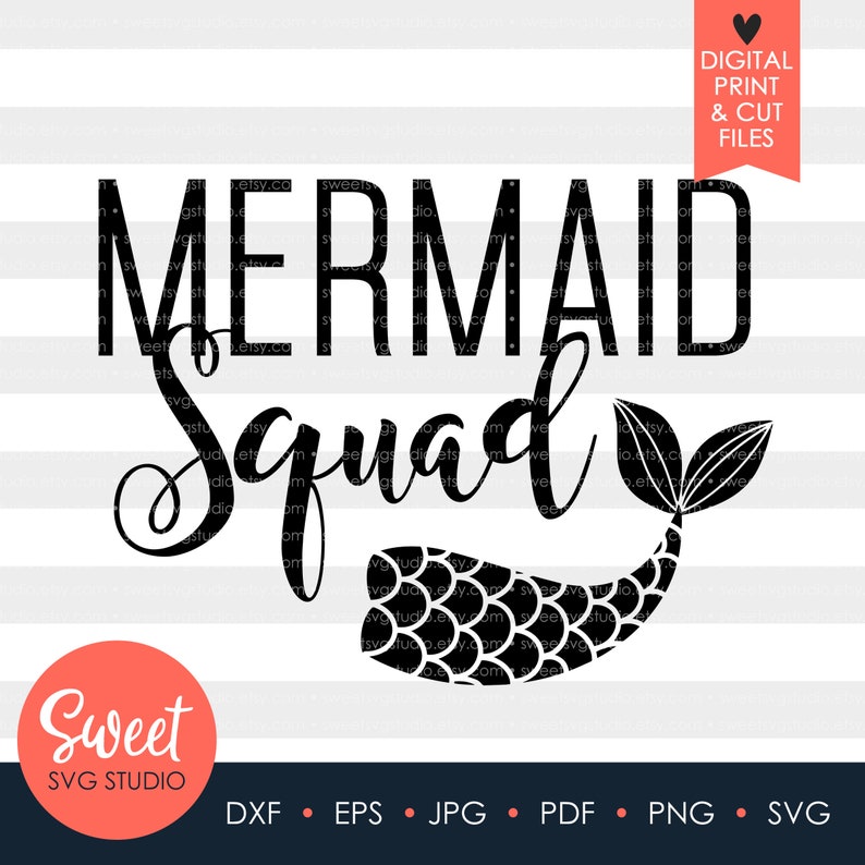 Free Free Mermaid Squad Svg 946 SVG PNG EPS DXF File