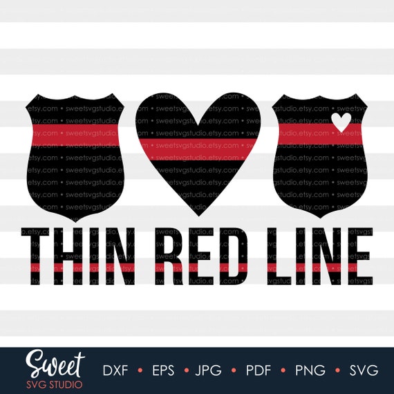 Thin Red Line Svg Baby Svg Dxf Png Eps Svg Silhouette Etsy
