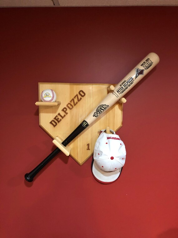 Custom Baseball Bat And Ball Wall Display Personalized Hand - Hang Baseball Bat On Wall Custom Baseball Bat And Ball Wall Display Personalized Hand - Hang Baseball Bat On Wall