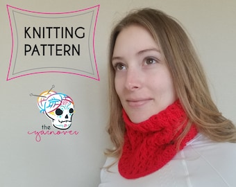 KNITTING PATTERN - Vortex Cable Cowl