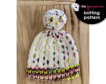 KNITTING PATTERN - Fall Bulky Beanie