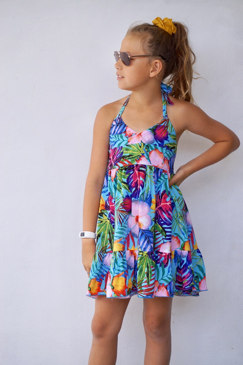 Girls Boho Shorty Dress Etsy Australia