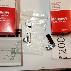 Bernina sewing machine 2000 Series attachments
