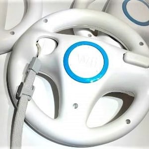 Wii and Wii U video game wheel. Original OEM Nintendo Wii  Racing Game Steering Wheel Attachment