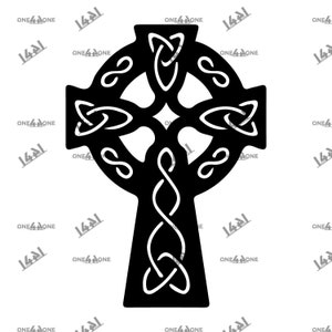 Celtic Cross Viking Cross Christian Cross Celtic Knot svg - Cut file - Cricut - Silhouette - Viking - Military - 2nd Amendment