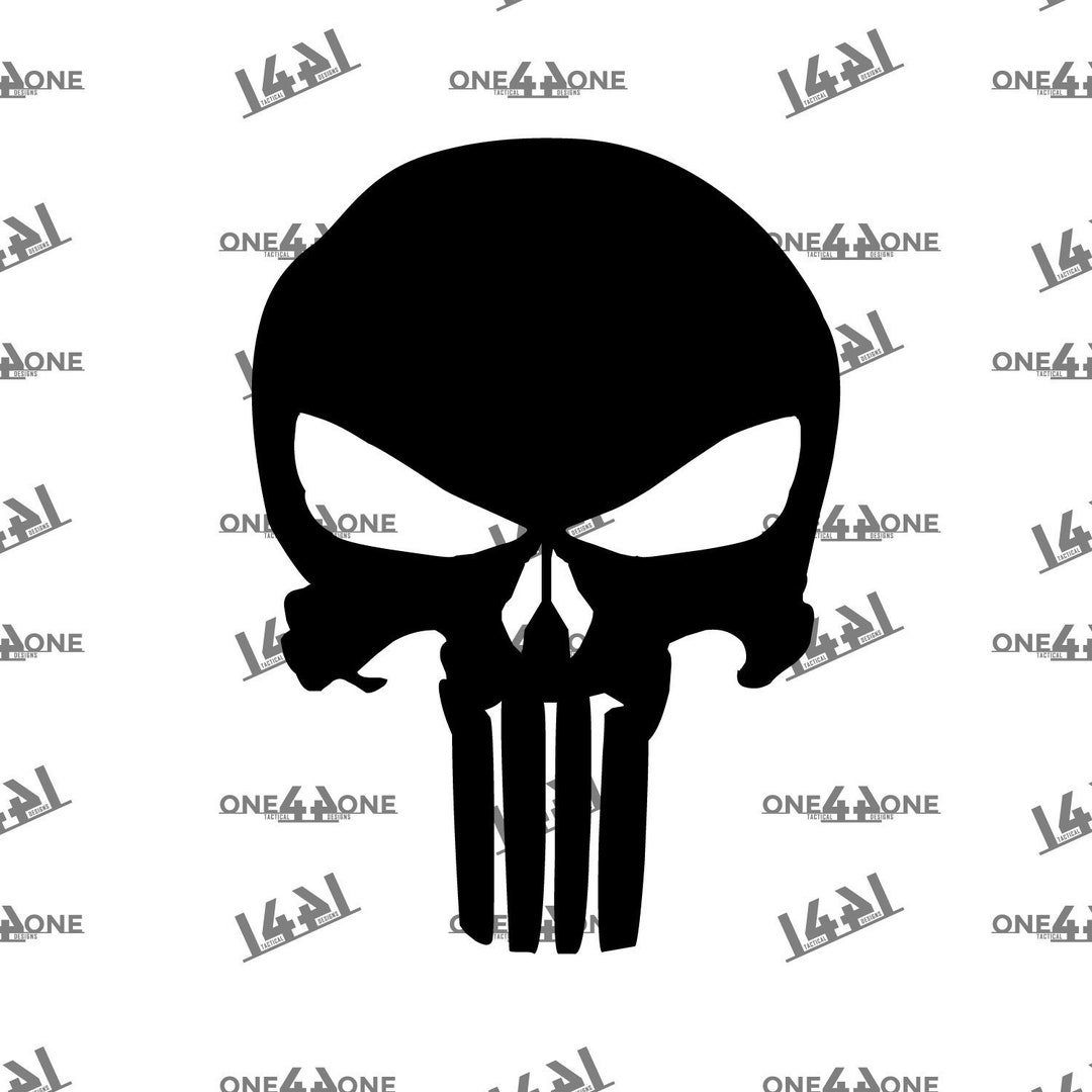 Punisher Punisher Skull Punisher Stencil Cutting File Png Ai Eps Svg ...