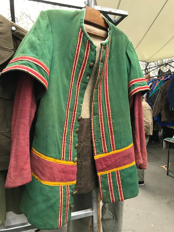 Vintage French bespoke men’s theatrical costume ci