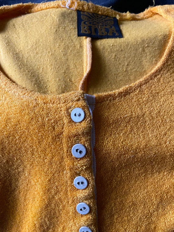 Vintage Biba minidress circa 1960s/1970s