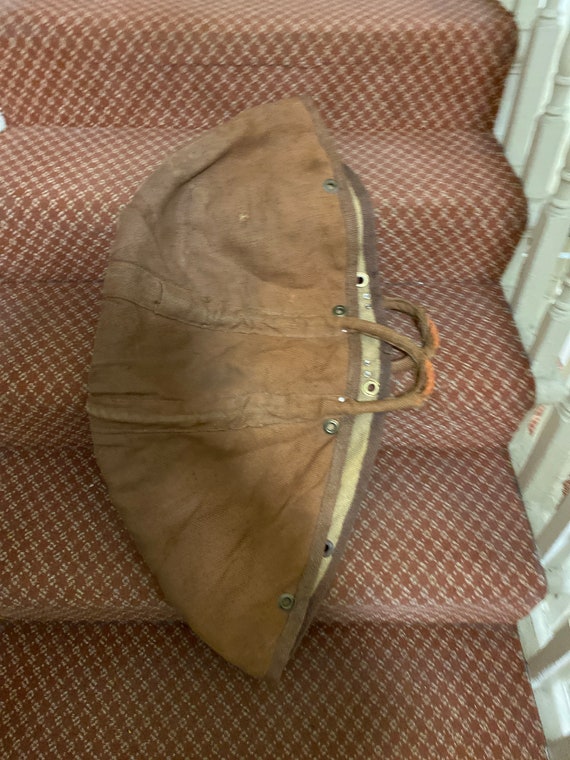 French vintage canvas tool bag/shopping bag circa