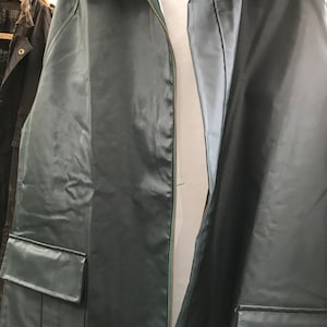 Deadstock men’s vintage rubberised French rainjacket circa 1950s