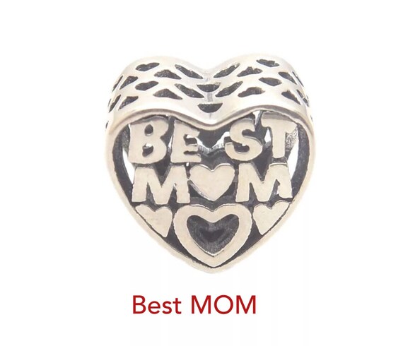 charm pandora best mom charm pandora best mom