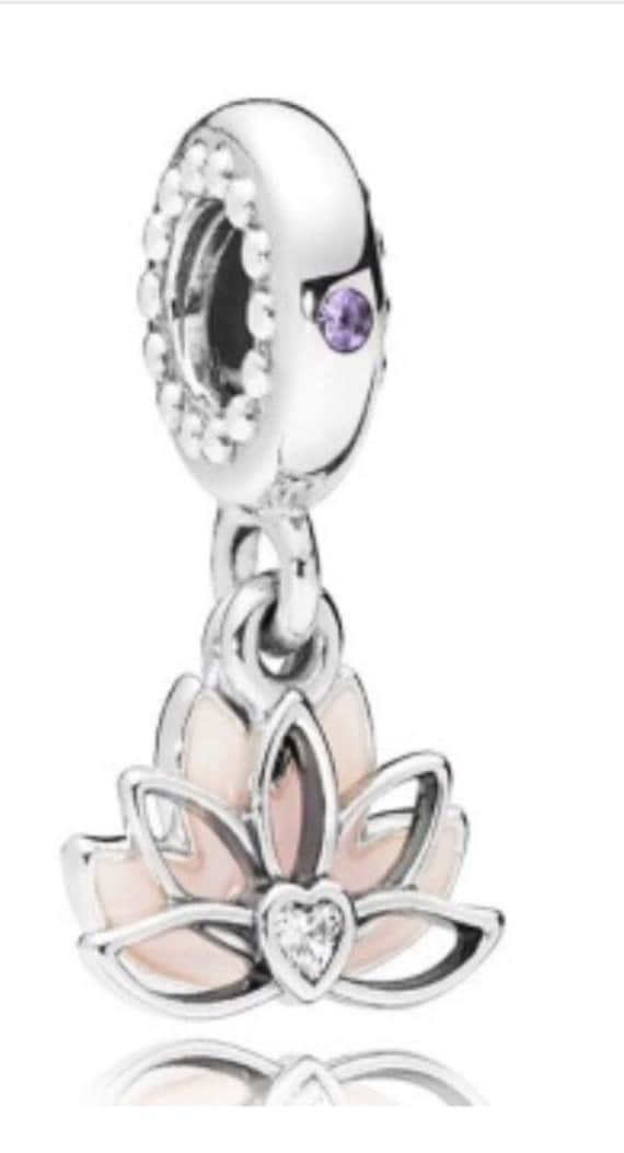 pandora charm lotus