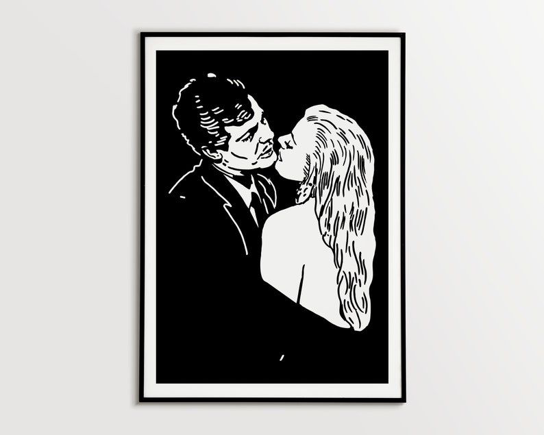VINTAGE LA DOLCE VITA MOVIE POSTER A3 PRINT