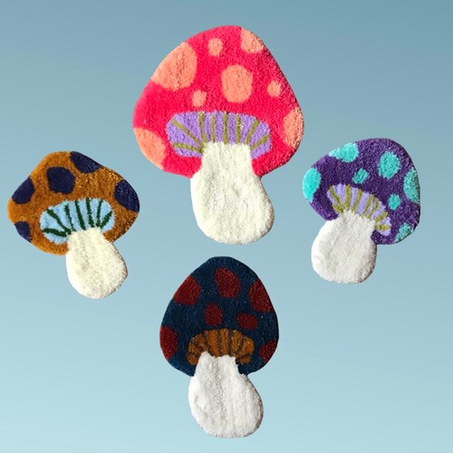 Cat Rug Cat Wall Hanging Tufted Cat Etsy