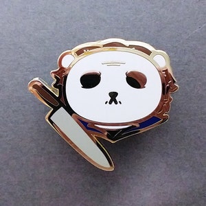Halloween Bear Michael Hard Enamel Pin