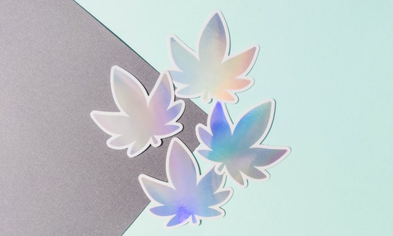 Bloom Where You Are Planted Holographic Waterproof Sticker