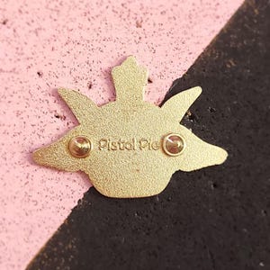 Kawaii Baphomet Goat Enamel Pin image 2