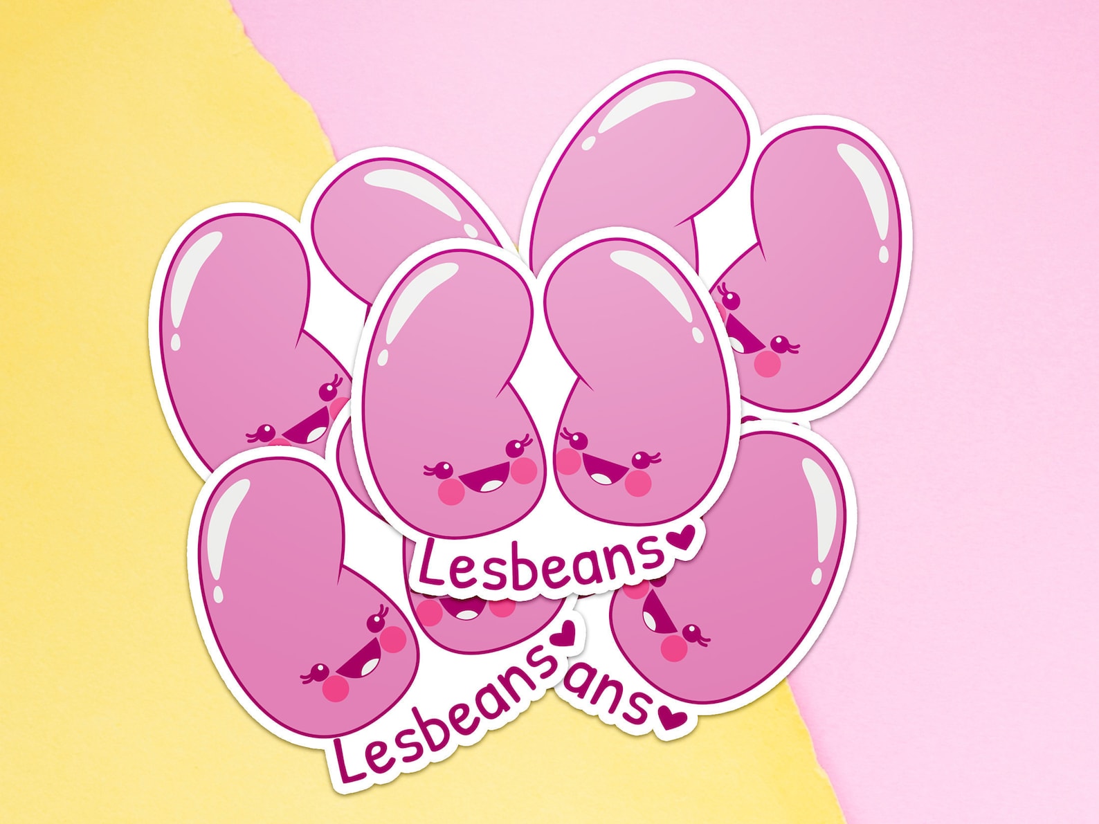 Nonbinarylesbian Pride Planet Sticker By Apollojj