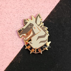 Hyena Hard Enamel Pin