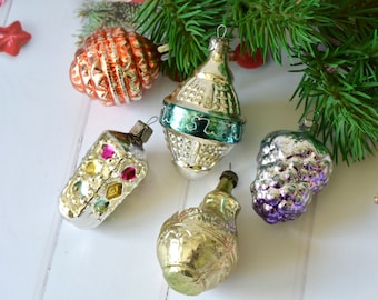 ヴィンテージクリスマスオーナメント、パイナップルフード