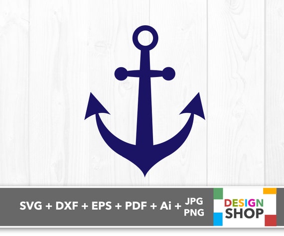 Download Free Anchor Svg Anchor Decal For Shirt Anchor Vector Anchor Clip Etsy SVG Cut Files