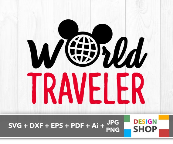 world traveler disney shirt