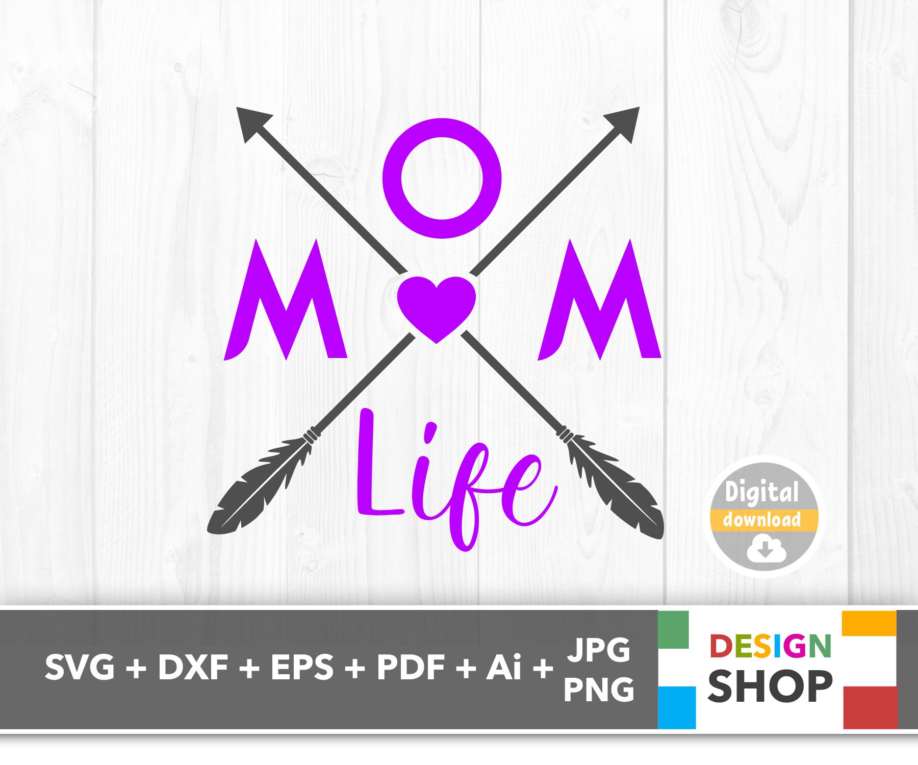 Download Free Momlife Svg Mom Life Arrow Svg Mom Life Svg Momlife Arrow Etsy SVG Cut Files