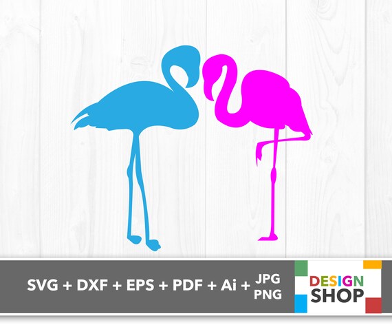 Flamingo Svg Flamingos Svg Files Flamingo Decal Flamingos Etsy