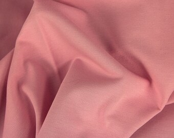0.5 m Sweat fabric, pink, winter sweat, Eco-Tex standard