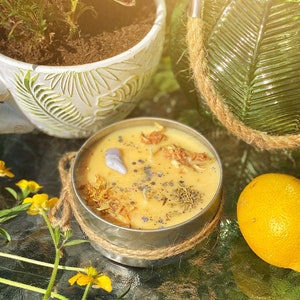 HAPPINESS Witchy Wiccan Candle