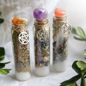 Crystal Witch Terrarium Bottle x 1