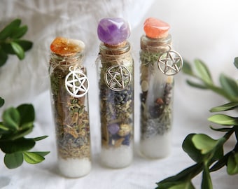 Crystal Witch Terrarium Bottle x 1