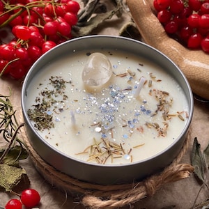 CLEANSING Witchy Wiccan Candle