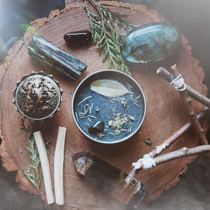 PROTECTION Witchy Wiccan Candle