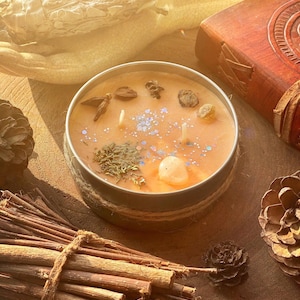 FOCUS & PRODUCTIVITY Witchy Wiccan Candle