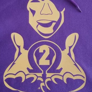 OPPF Custom &quot;Omega hands&quot; hoodie | Omega Psi Phi