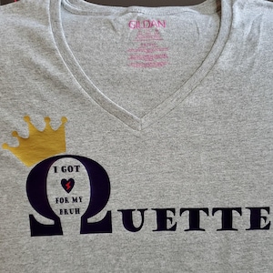 Omega Psi Phi &quot;Quette&quot; t-shirt