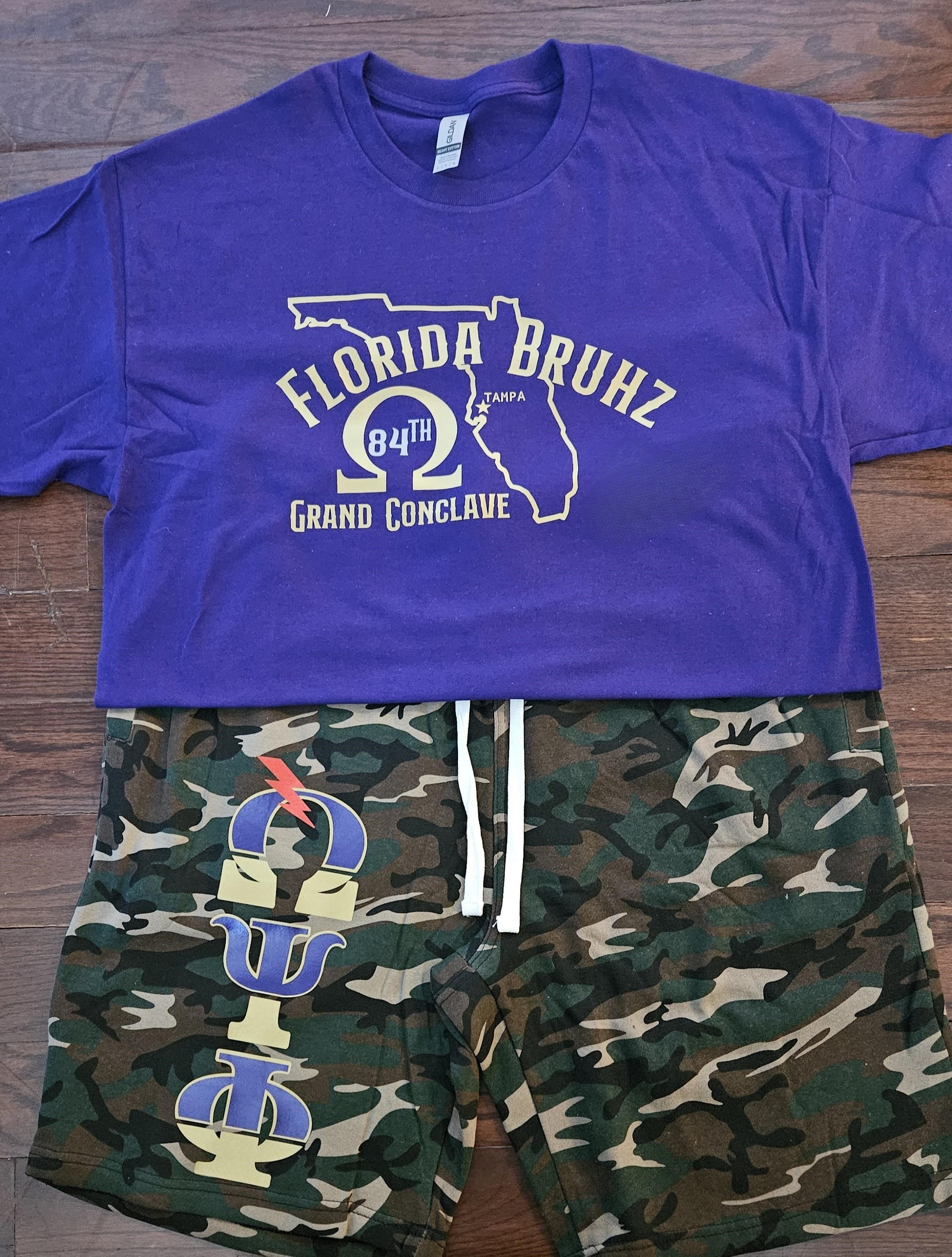 Omega Psi Phi 2024 Grand Conclave Tshirt Tampa Florida Bruhz Etsy