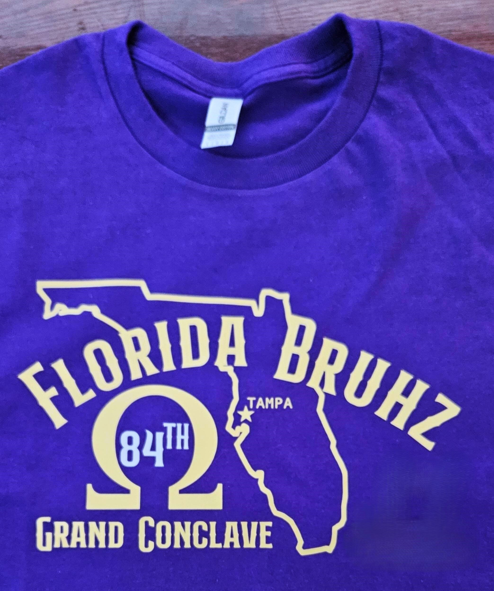Omega Psi Phi 2024 Grand Conclave Tshirt Tampa Florida Bruhz Etsy