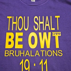 OPPF &quot;Be Owt&quot; Custom t-shirt | Omega Psi Phi